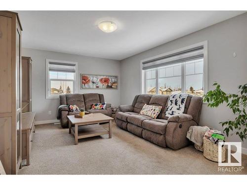 91 Rosemount Boulevard, Beaumont, AB - Indoor Photo Showing Living Room