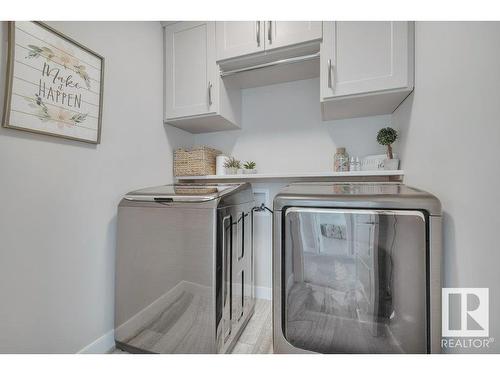 91 Rosemount Boulevard, Beaumont, AB - Indoor Photo Showing Laundry Room