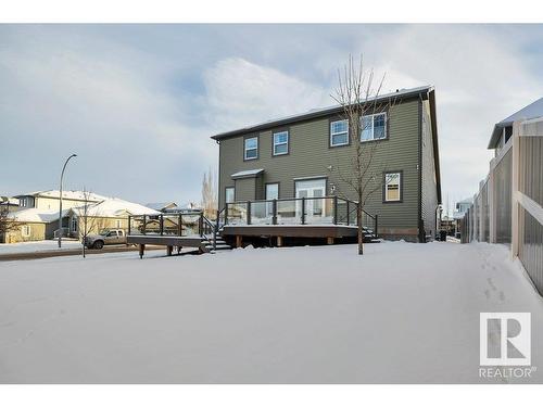 91 Rosemount Boulevard, Beaumont, AB - Outdoor With Deck Patio Veranda