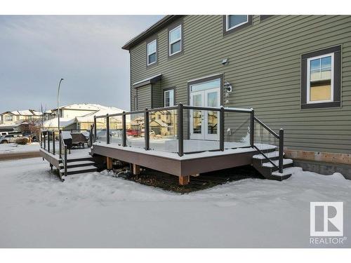 91 Rosemount Boulevard, Beaumont, AB - Outdoor With Deck Patio Veranda With Exterior