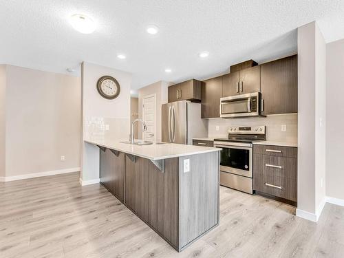 2536 Casey Way, Edmonton, AB - Indoor Photo Showing Kitchen With Upgraded Kitchen