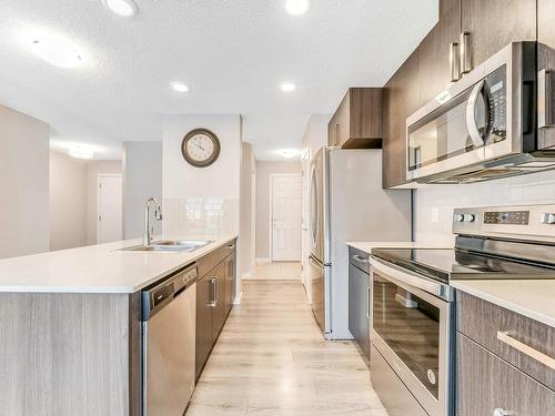 2536 Casey Way, Edmonton, AB - Indoor Photo Showing Kitchen With Double Sink With Upgraded Kitchen