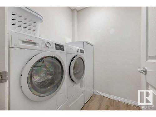 107 8702 Southfort Drive, Fort Saskatchewan, AB - Indoor Photo Showing Laundry Room