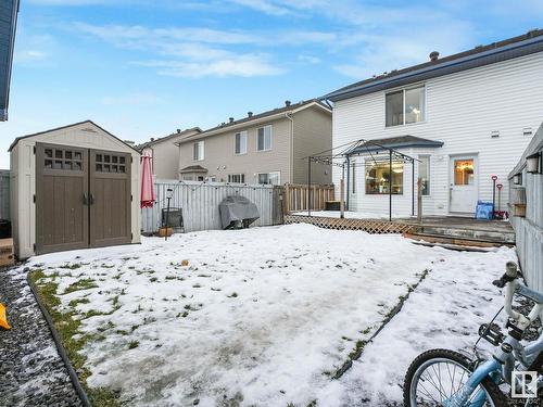 6019 214 Street, Edmonton, AB - Outdoor With Deck Patio Veranda With Exterior