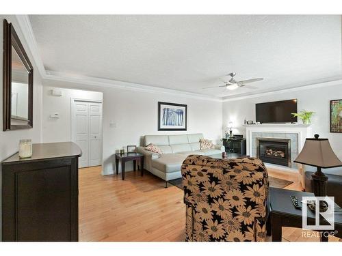 8512 71 Street, Edmonton, AB - Indoor With Fireplace