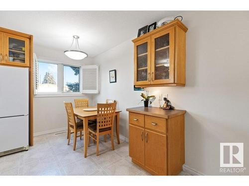 8512 71 Street, Edmonton, AB - Indoor Photo Showing Dining Room