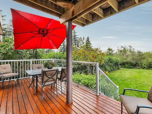 8212 Rowland Road, Edmonton, AB - Outdoor With Deck Patio Veranda With Exterior