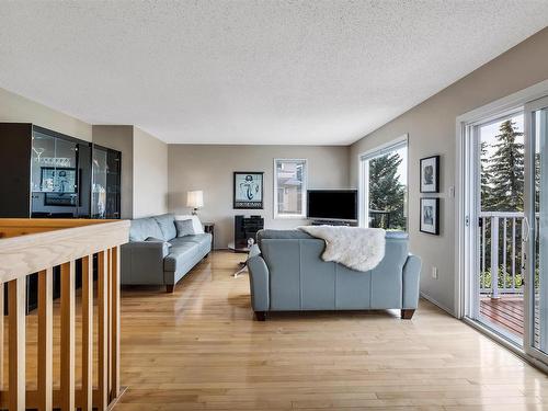 8212 Rowland Road, Edmonton, AB - Indoor Photo Showing Living Room