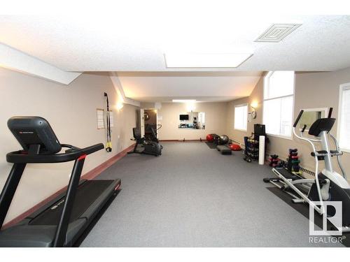 203 6703 172 Street, Edmonton, AB - Indoor Photo Showing Gym Room