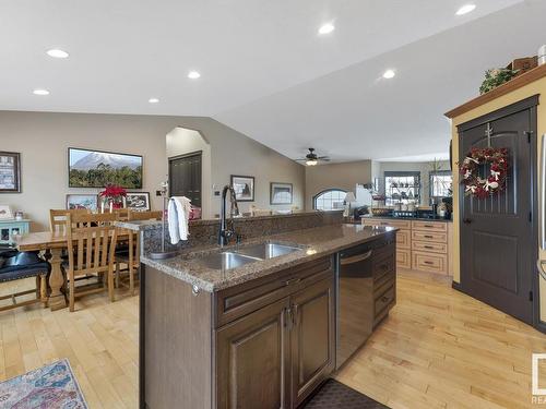 3703 43 Avenue, Bonnyville Town, AB - Indoor Photo Showing Kitchen With Double Sink