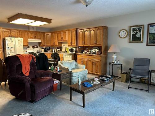 5138 47 Street, Redwater, AB - Indoor Photo Showing Living Room