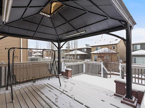 8719 218 Street, Edmonton, AB - Outdoor With Deck Patio Veranda With Exterior