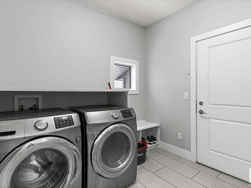 8719 218 Street, Edmonton, AB - Indoor Photo Showing Laundry Room