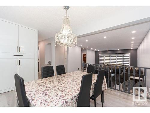 15828 98 Street, Edmonton, AB - Indoor Photo Showing Dining Room