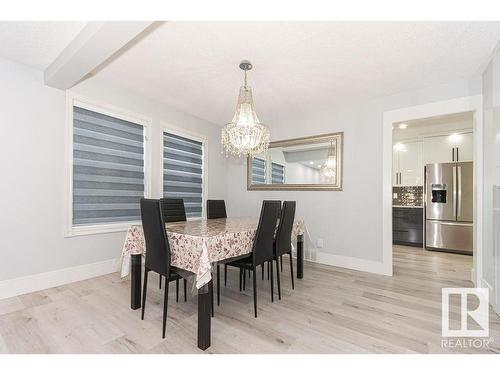 15828 98 Street, Edmonton, AB - Indoor Photo Showing Dining Room