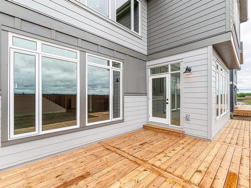 51 Jubilation Drive, St. Albert, AB - Outdoor With Deck Patio Veranda With Exterior