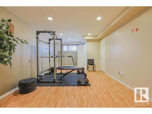 1314 Grant Way, Edmonton, AB - Indoor Photo Showing Gym Room