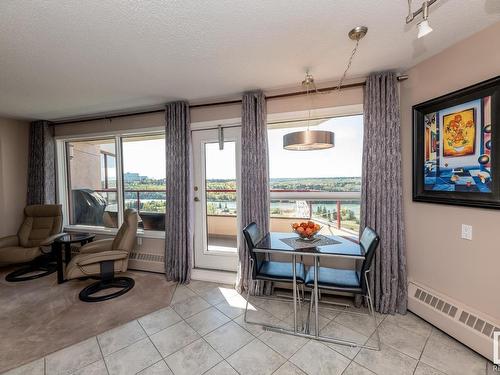 703 12319 Jasper Avenue, Edmonton, AB - Indoor Photo Showing Dining Room