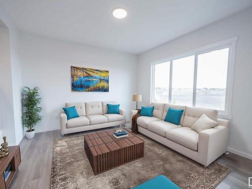 30 Nouveau Drive, St. Albert, AB - Indoor Photo Showing Living Room