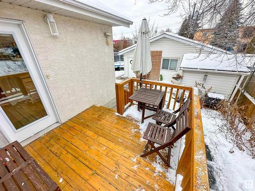 6630 110 Street, Edmonton, AB - Outdoor With Deck Patio Veranda With Exterior