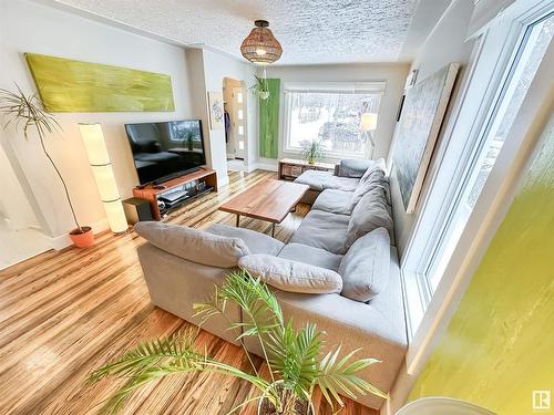 6630 110 Street, Edmonton, AB - Indoor Photo Showing Living Room