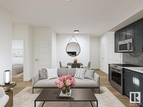 5 710 Mattson Drive, Edmonton, AB - Indoor Photo Showing Living Room