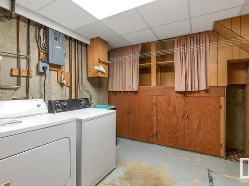 3641 117 Avenue, Edmonton, AB - Indoor Photo Showing Laundry Room