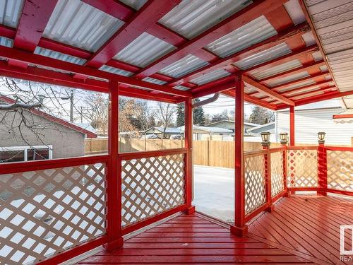 3641 117 Avenue, Edmonton, AB -  With Deck Patio Veranda With Exterior