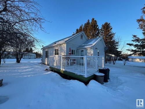 4811 49 Street, Glendon, AB - Outdoor With Deck Patio Veranda