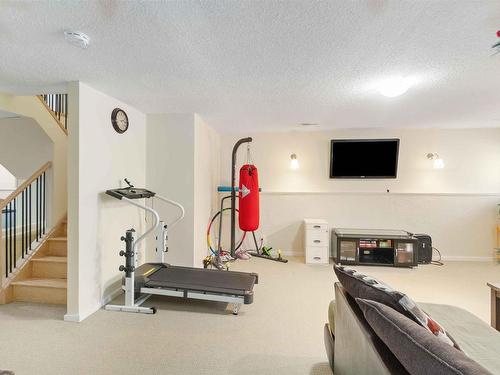 4022 37 Street, Edmonton, AB - Indoor Photo Showing Gym Room