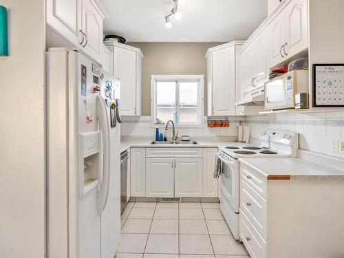 10252 159 Street Nw, Edmonton, AB - Indoor Photo Showing Kitchen With Double Sink