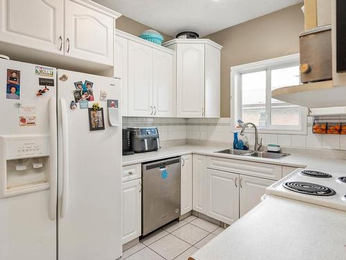 10252 159 Street Nw, Edmonton, AB - Indoor Photo Showing Kitchen With Double Sink