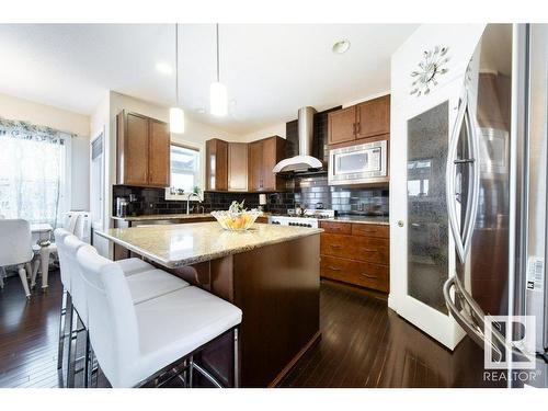 12228 170 Avenue, Edmonton, AB - Indoor Photo Showing Kitchen With Upgraded Kitchen