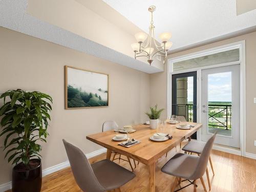 1401 9020 Jasper Avenue, Edmonton, AB - Indoor Photo Showing Dining Room