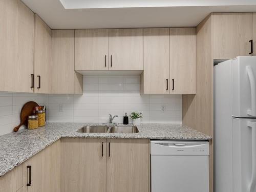 115 9504 182 Street, Edmonton, AB - Indoor Photo Showing Kitchen With Double Sink