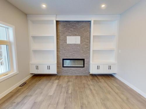 4220 41B Avenue, Drayton Valley, AB - Indoor With Fireplace