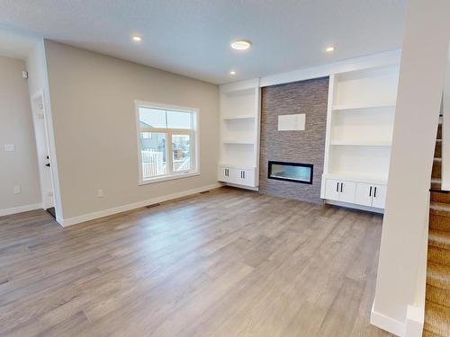 4220 41B Avenue, Drayton Valley, AB - Indoor With Fireplace