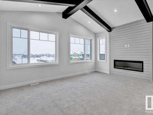 2448 205 Street, Edmonton, AB - Indoor With Fireplace