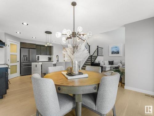 9402 85 Avenue, Morinville, AB - Indoor Photo Showing Dining Room