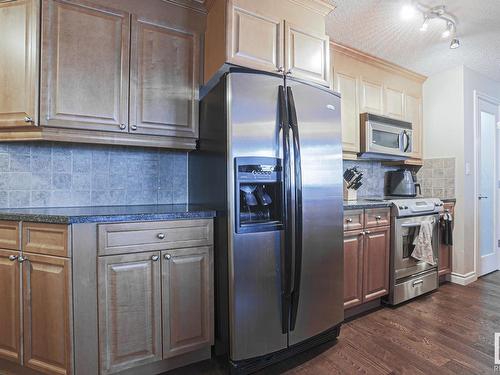 1201 9020 Jasper Avenue Nw, Edmonton, AB - Indoor Photo Showing Kitchen With Stainless Steel Kitchen