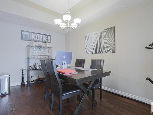 1201 9020 Jasper Avenue Nw, Edmonton, AB - Indoor Photo Showing Dining Room