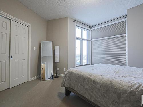 1201 9020 Jasper Avenue Nw, Edmonton, AB - Indoor Photo Showing Bedroom