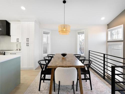 70 Sunflower Lane, Sherwood Park, AB - Indoor Photo Showing Dining Room