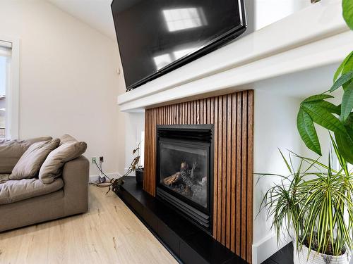 70 Sunflower Lane, Sherwood Park, AB - Indoor With Fireplace