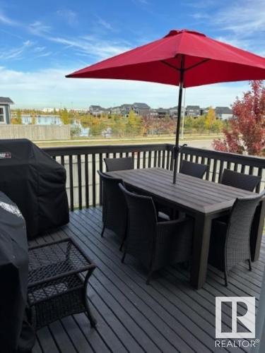 3 Avebury Court, Sherwood Park, AB - Outdoor With Deck Patio Veranda With View With Exterior