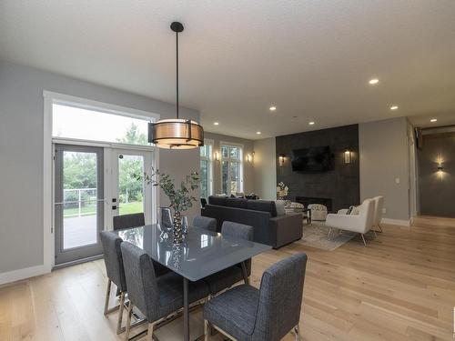 7549 May Common, Edmonton, AB - Indoor Photo Showing Dining Room