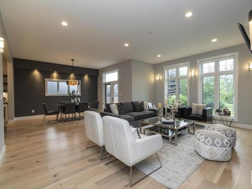 7549 May Common, Edmonton, AB - Indoor Photo Showing Living Room