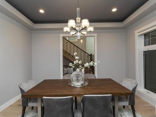 7549 May Common, Edmonton, AB - Indoor Photo Showing Dining Room