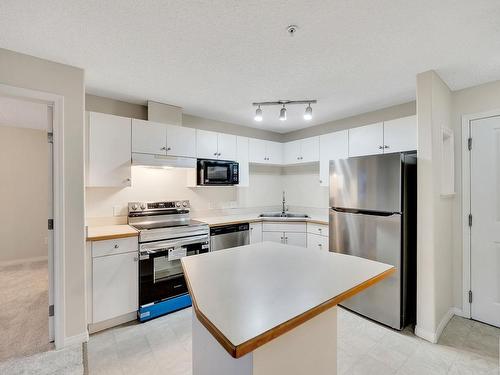 224 11325 83 Street, Edmonton, AB - Indoor Photo Showing Kitchen With Double Sink