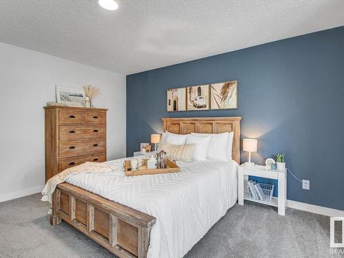 19011 20 Avenue, Edmonton, AB - Indoor Photo Showing Bedroom